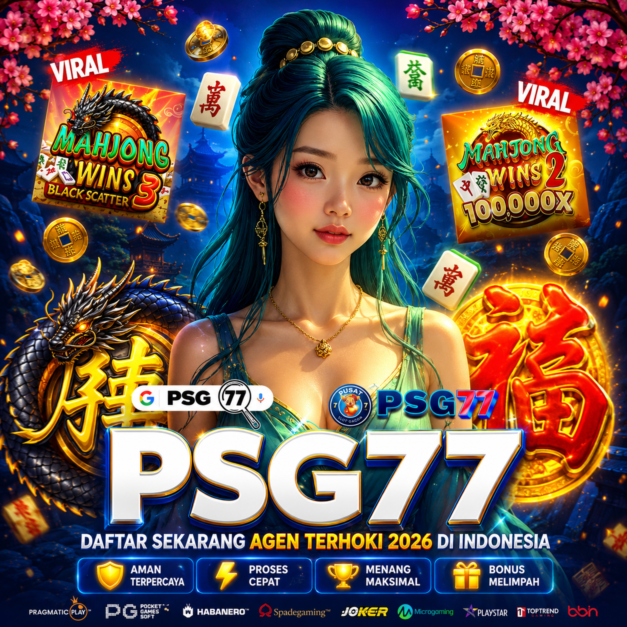 Thumbnail 1 of 3, Poster, PSG77 🎰 Every Spin Tells a New Story in a World of Premium Entertainment designed and sold by PSG77.